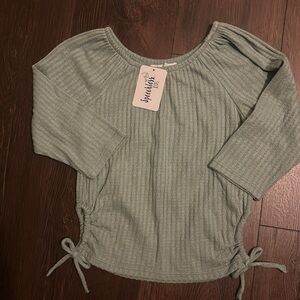 NWT Speechless Kids Girls 3/4 Sleeve size small